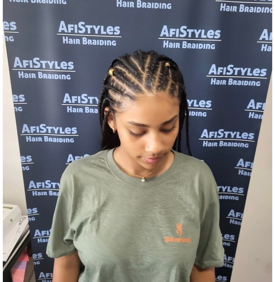 Soft locs in a luxury beauty portrait